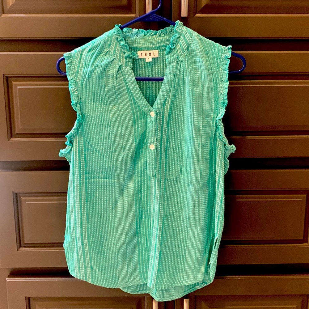 THML sleeveless top, small